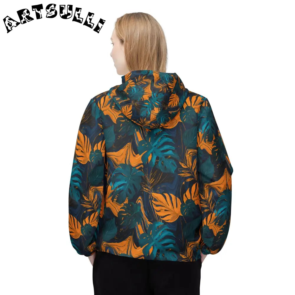 Windbreaker Jacket (AOP), Artsulli - Art is Long, Life is Short, Outerwear, , , , , , , 