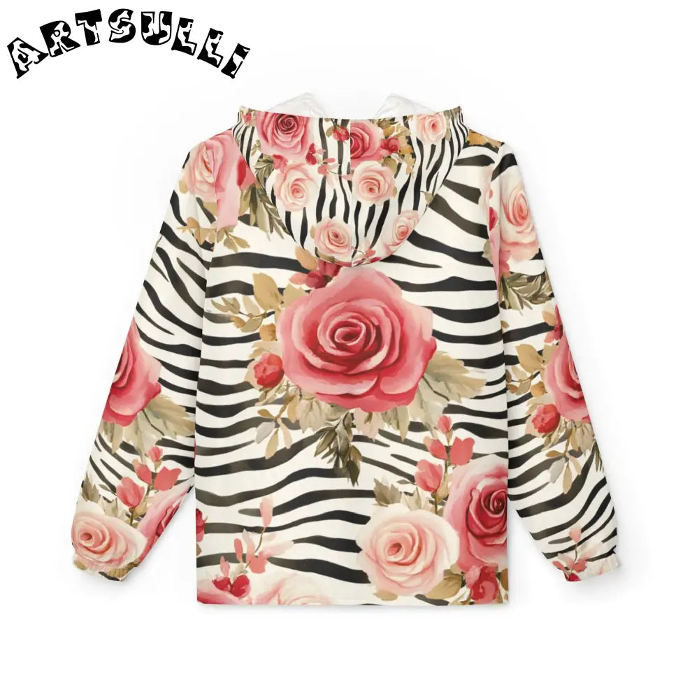 Windbreaker Jacket (AOP), Artsulli - Art is Long, Life is Short, Outerwear, , , , , , , 
