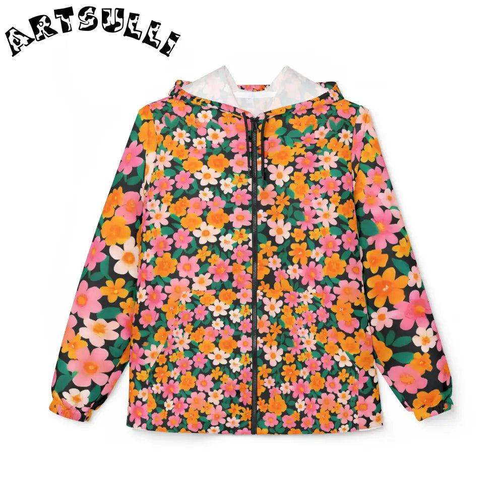 Windbreaker Jacket (AOP), Artsulli - Art is Long, Life is Short, Outerwear, Size, XS, , , , , 78133968176435552211