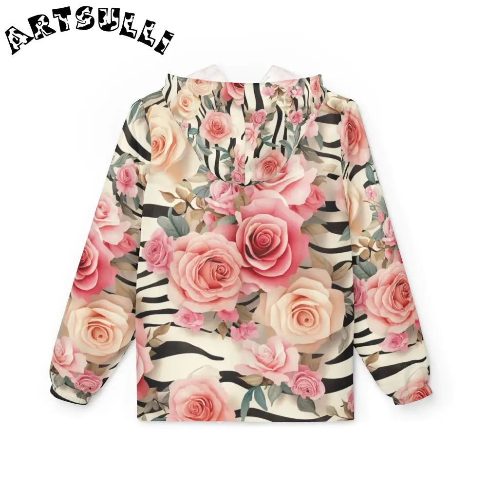 Windbreaker Jacket (AOP), Artsulli - Art is Long, Life is Short, Outerwear, , , , , , , 
