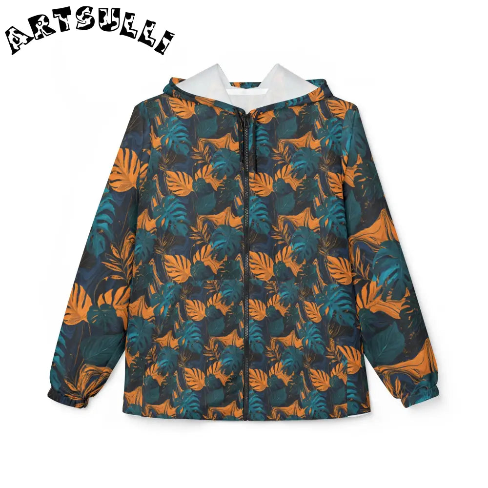Windbreaker Jacket (AOP), Artsulli - Art is Long, Life is Short, Outerwear, Size, XS, , , , , 15175140965473515276