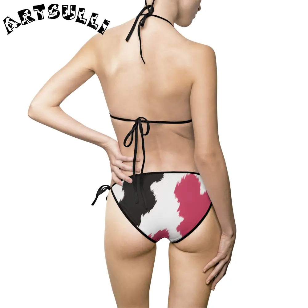 Women's Bikini Swimsuit (AOP), Artsulli - Art is Long, Life is Short, All Over Prints, , , , , , , 
