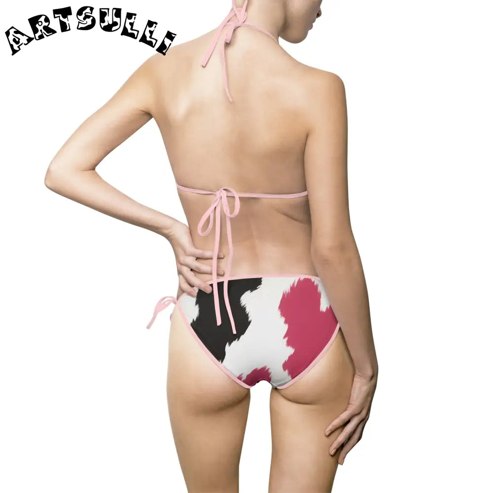 Women's Bikini Swimsuit (AOP), Artsulli - Art is Long, Life is Short, All Over Prints, , , , , , , 