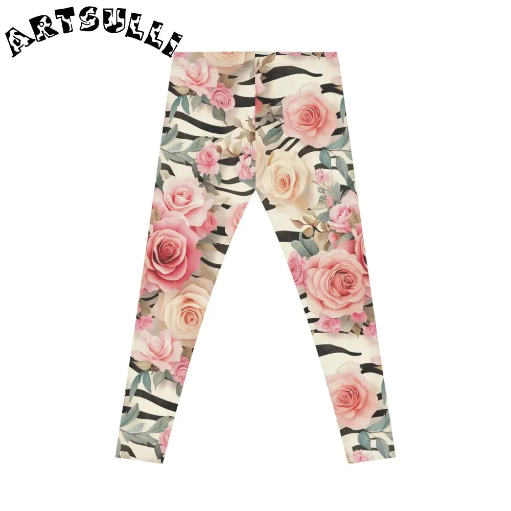 Women's Casual Leggings (AOP), Artsulli - Art is Long, Life is Short, All Over Prints, , , , , , , 