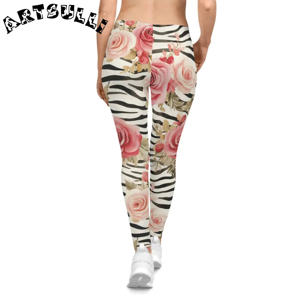 Women's Casual Leggings (AOP), Artsulli - Art is Long, Life is Short, All Over Prints, , , , , , , 