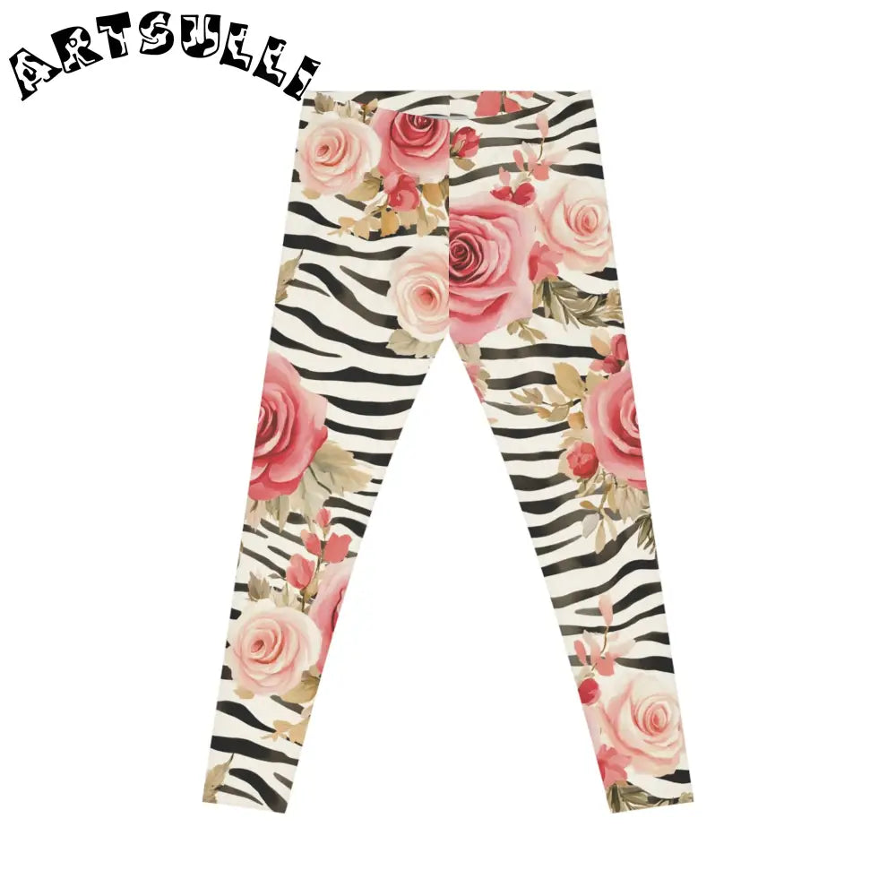 Women's Casual Leggings (AOP), Artsulli - Art is Long, Life is Short, All Over Prints, Size, XS, Color, Seam thread color automatically matched to design, , , 31803766218128389709