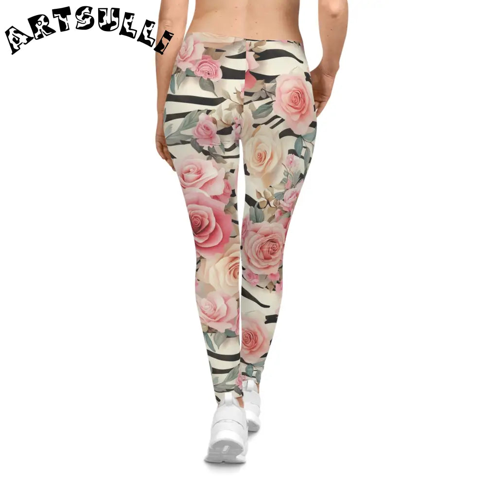 Women's Casual Leggings (AOP), Artsulli - Art is Long, Life is Short, All Over Prints, , , , , , , 