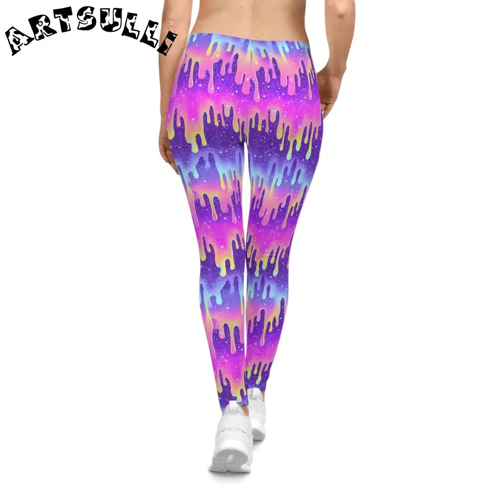 Women's Casual Leggings (AOP), Artsulli - Art is Long, Life is Short, All Over Prints, , , , , , , 