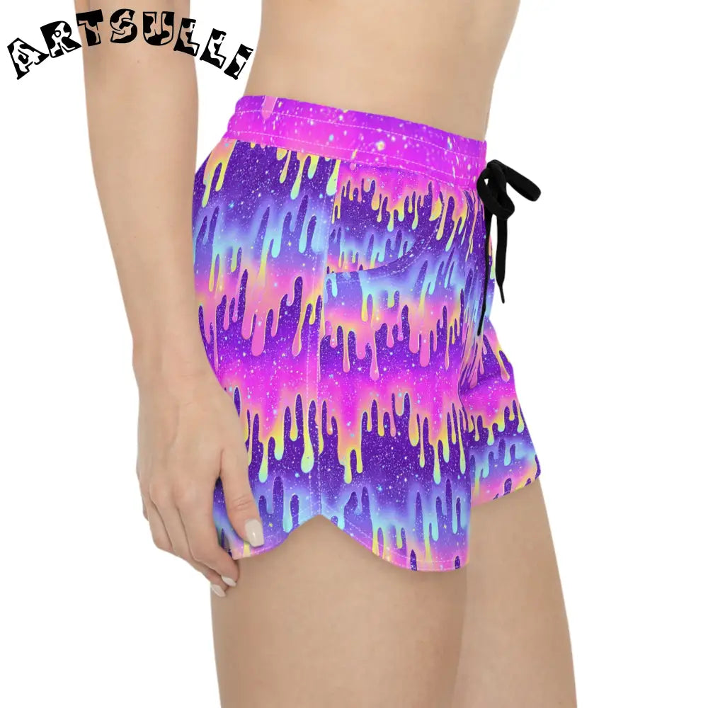 Women's Casual Shorts (AOP), Artsulli - Art is Long, Life is Short, All Over Prints, , , , , , , 