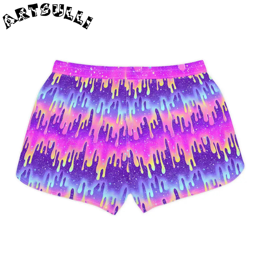 Women's Casual Shorts (AOP), Artsulli - Art is Long, Life is Short, All Over Prints, , , , , , , 
