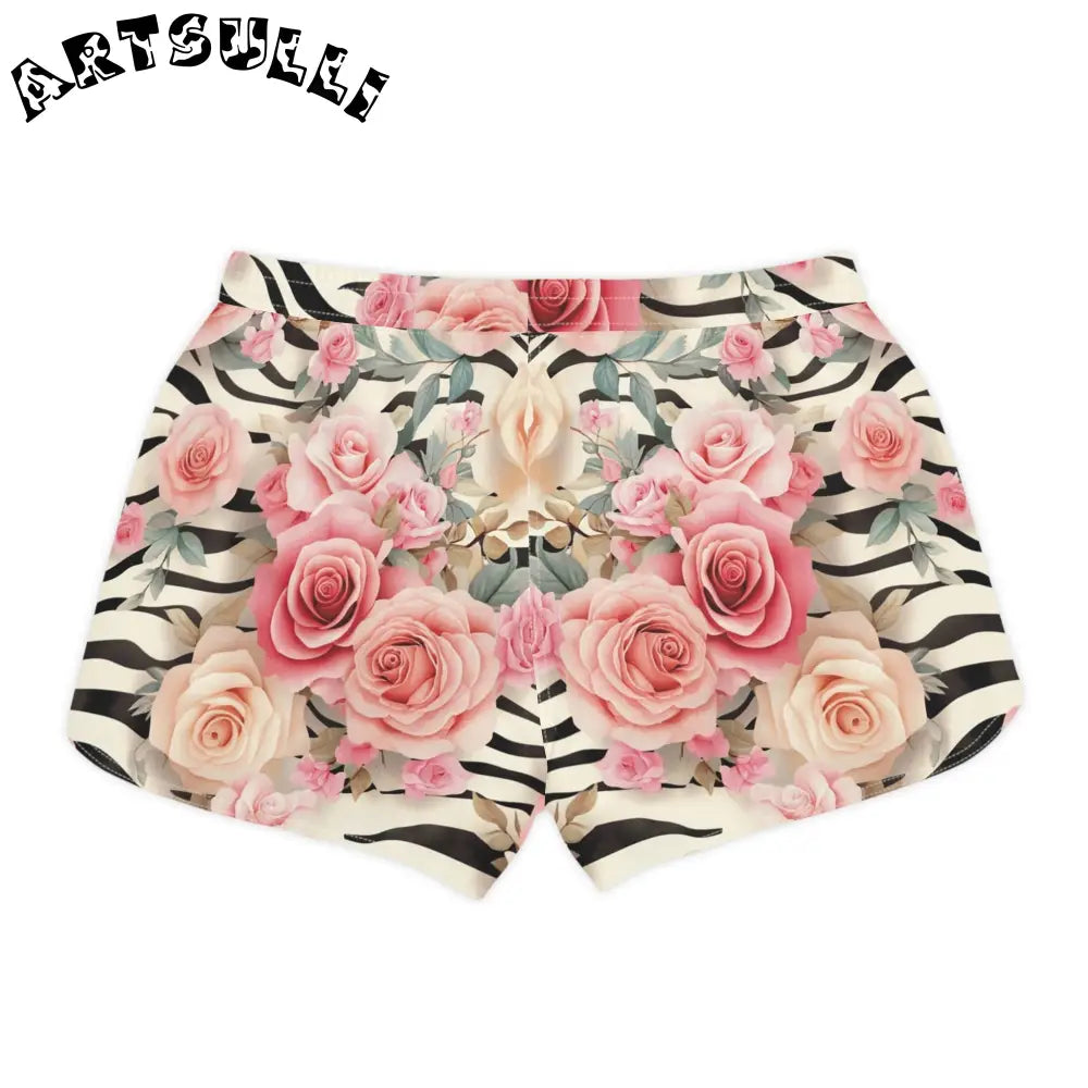 Women's Casual Shorts (AOP), Artsulli - Art is Long, Life is Short, All Over Prints, , , , , , , 