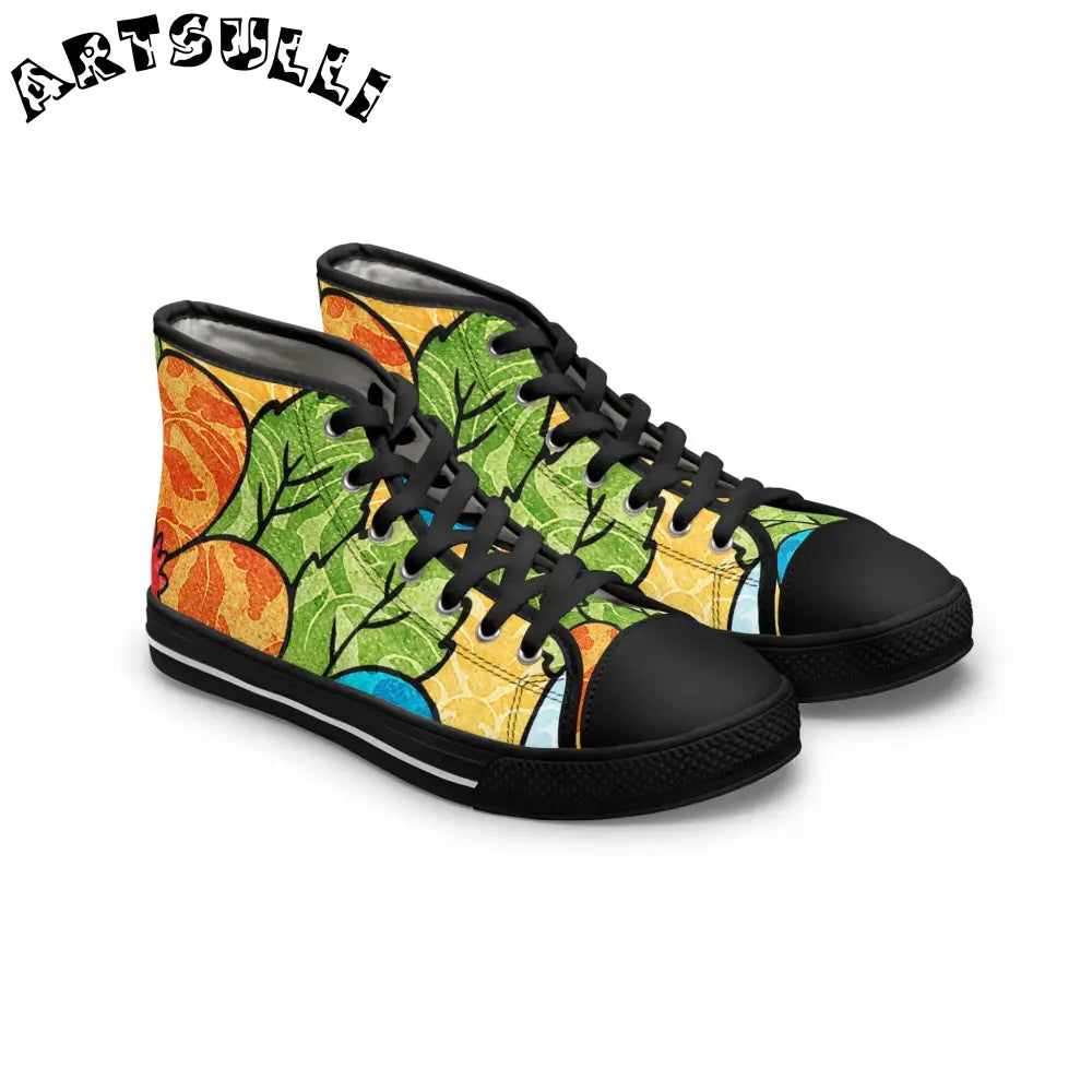 JAKKOUTTHEBXX Women’s High Top Breathable Polyester Canvas Sneakers 2025
