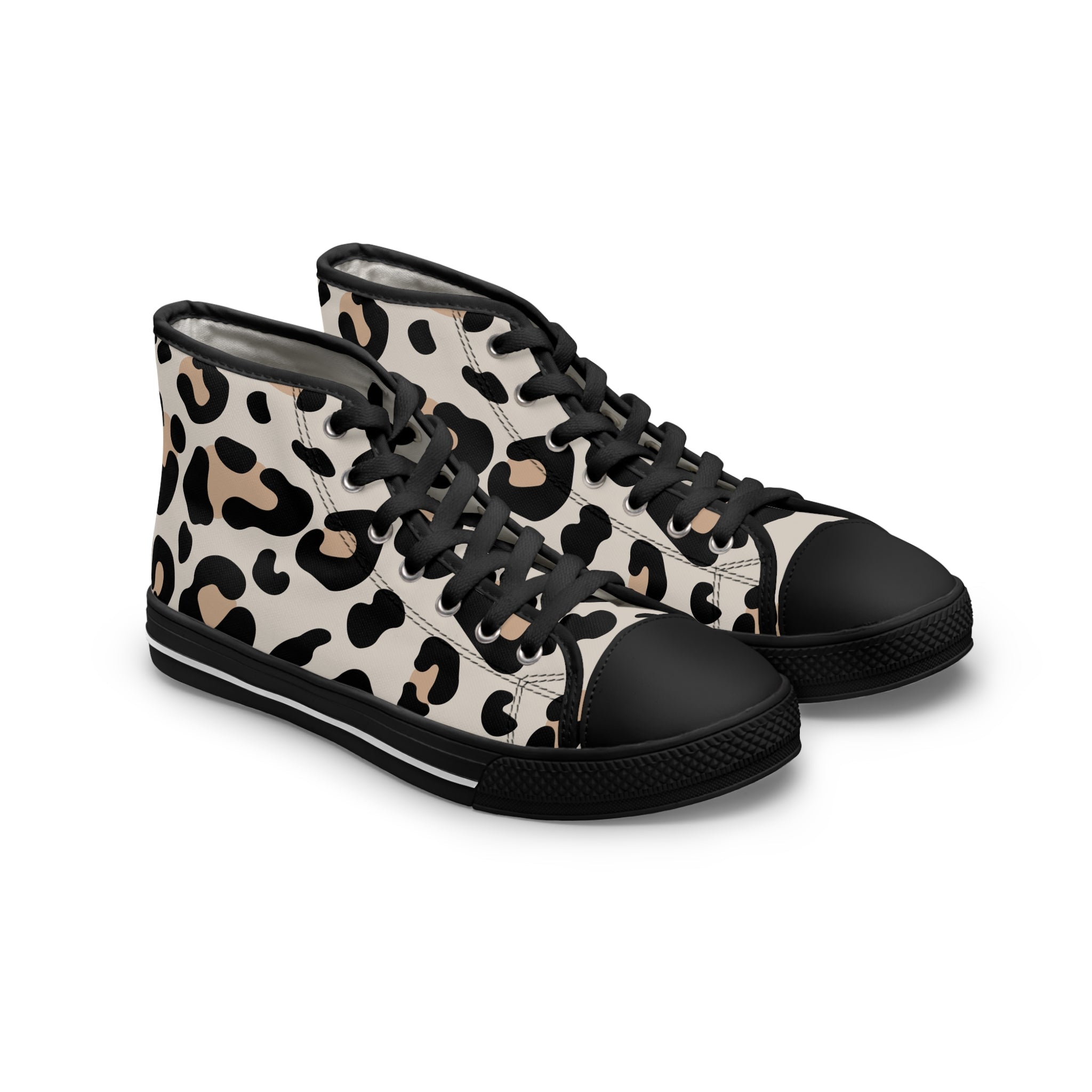 Women's High Top Sneakers, Artsulli - Art is Long, Life is Short, Shoes, Size, US 5.5, Color, Black sole, , , 33739156916124722227
