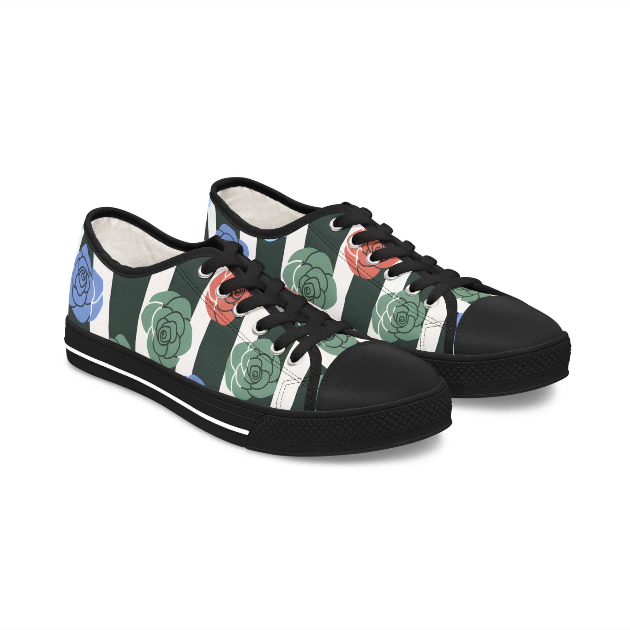 Women's Low Top Sneakers, Artsulli - Art is Long, Life is Short, Shoes, Size, US 5.5, Color, Black sole, , , 74178299664581156991