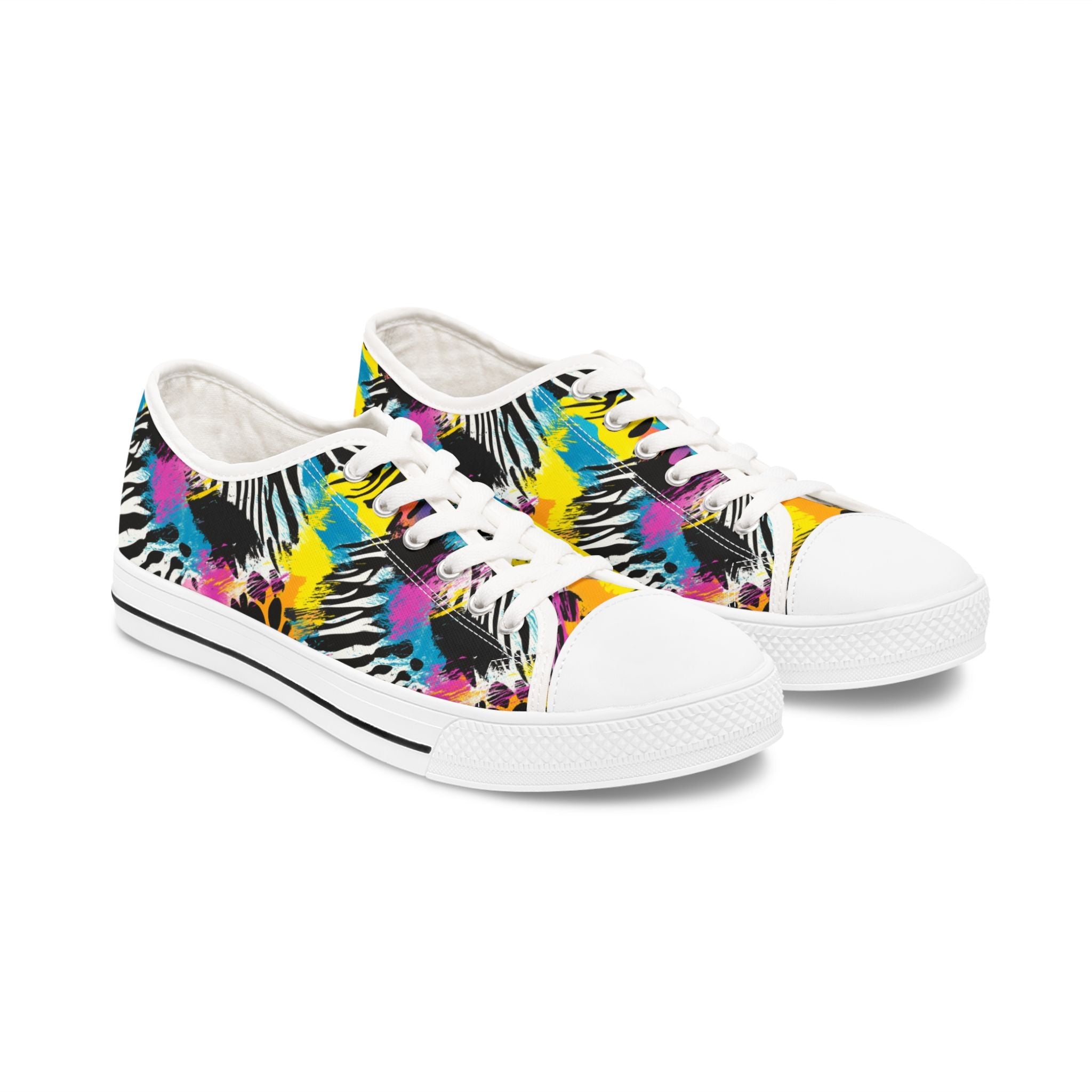 Women's Low Top Sneakers, Artsulli - Art is Long, Life is Short, Shoes, Size, US 5.5, Color, White sole, , , 31561717000443659527