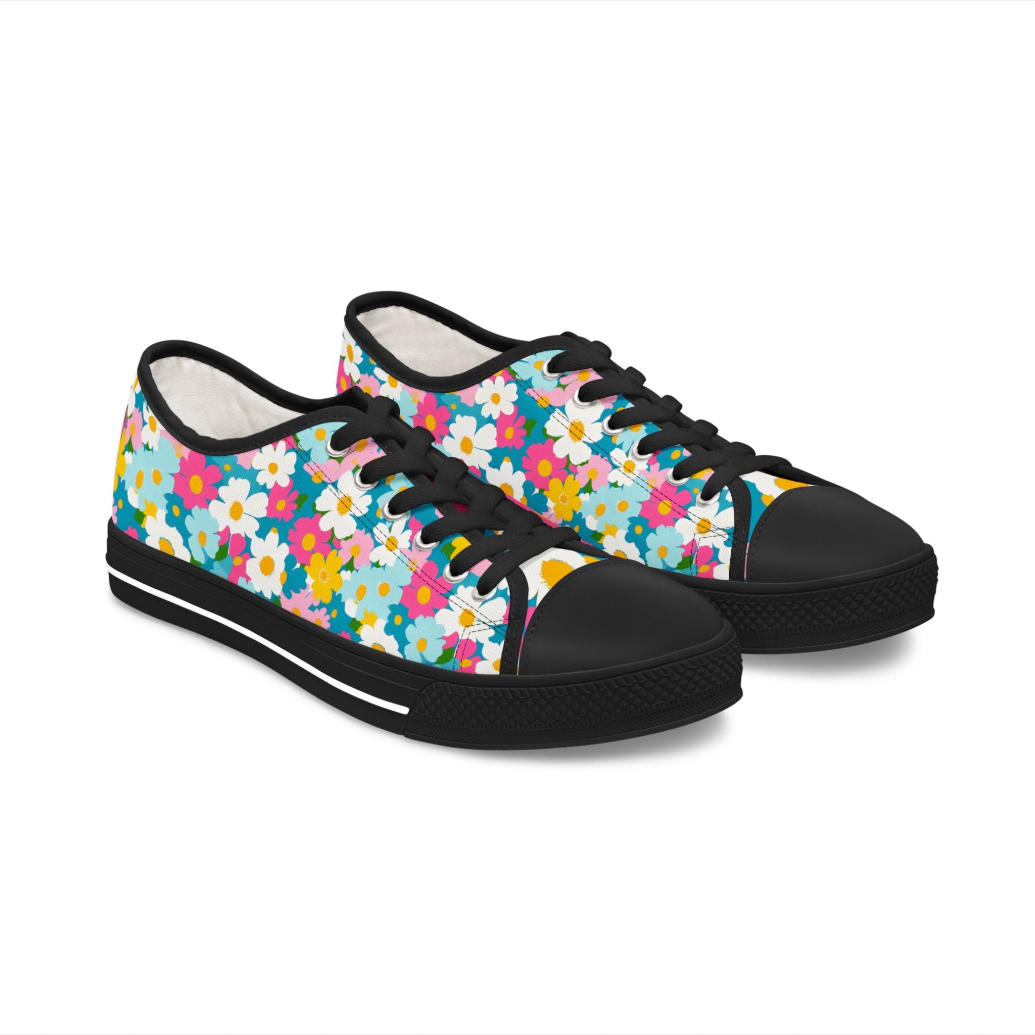 Women's Low Top Sneakers, Artsulli - Art is Long, Life is Short, Shoes, Size, US 5.5, Color, Black sole, , , 25512246316614890091