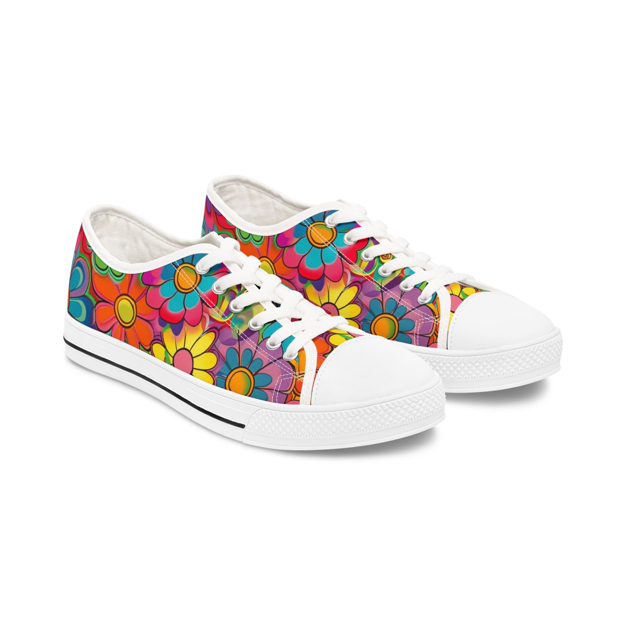 Women's Low Top Sneakers, Artsulli - Art is Long, Life is Short, Shoes, Size, US 5.5, Color, White sole, , , 29412092824800792995