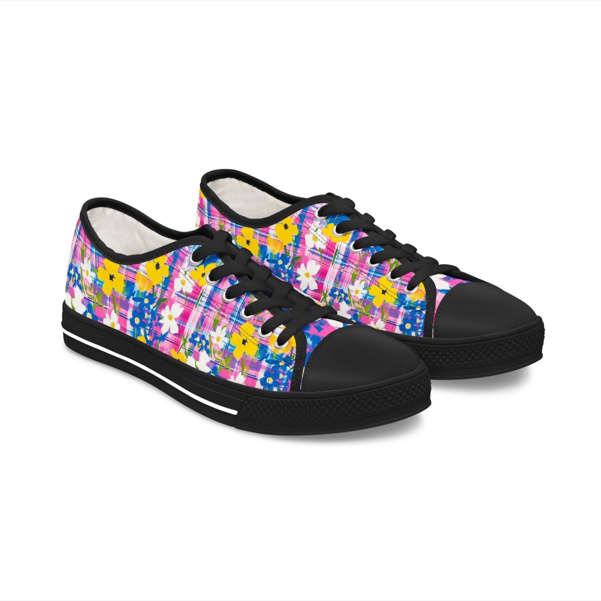 Women's Low Top Sneakers, Artsulli - Art is Long, Life is Short, Shoes, Size, US 5.5, Color, Black sole, , , 15515573366930277266