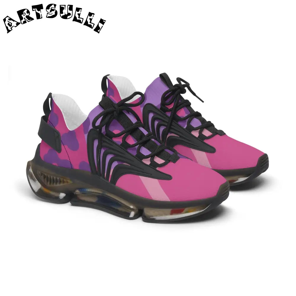 Women's Mesh Sneakers, Artsulli - Art is Long, Life is Short, Shoes, Color, Black sole, Size, US 5.5, , , 34900887524575607915