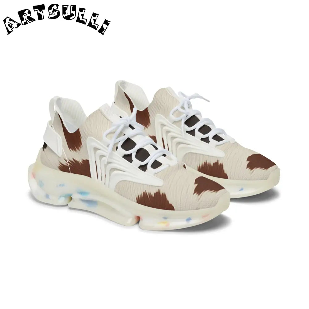 Women's Mesh Sneakers, Artsulli - Art is Long, Life is Short, Shoes, Color, White sole, Size, US 5.5, , , 32676791477019241070