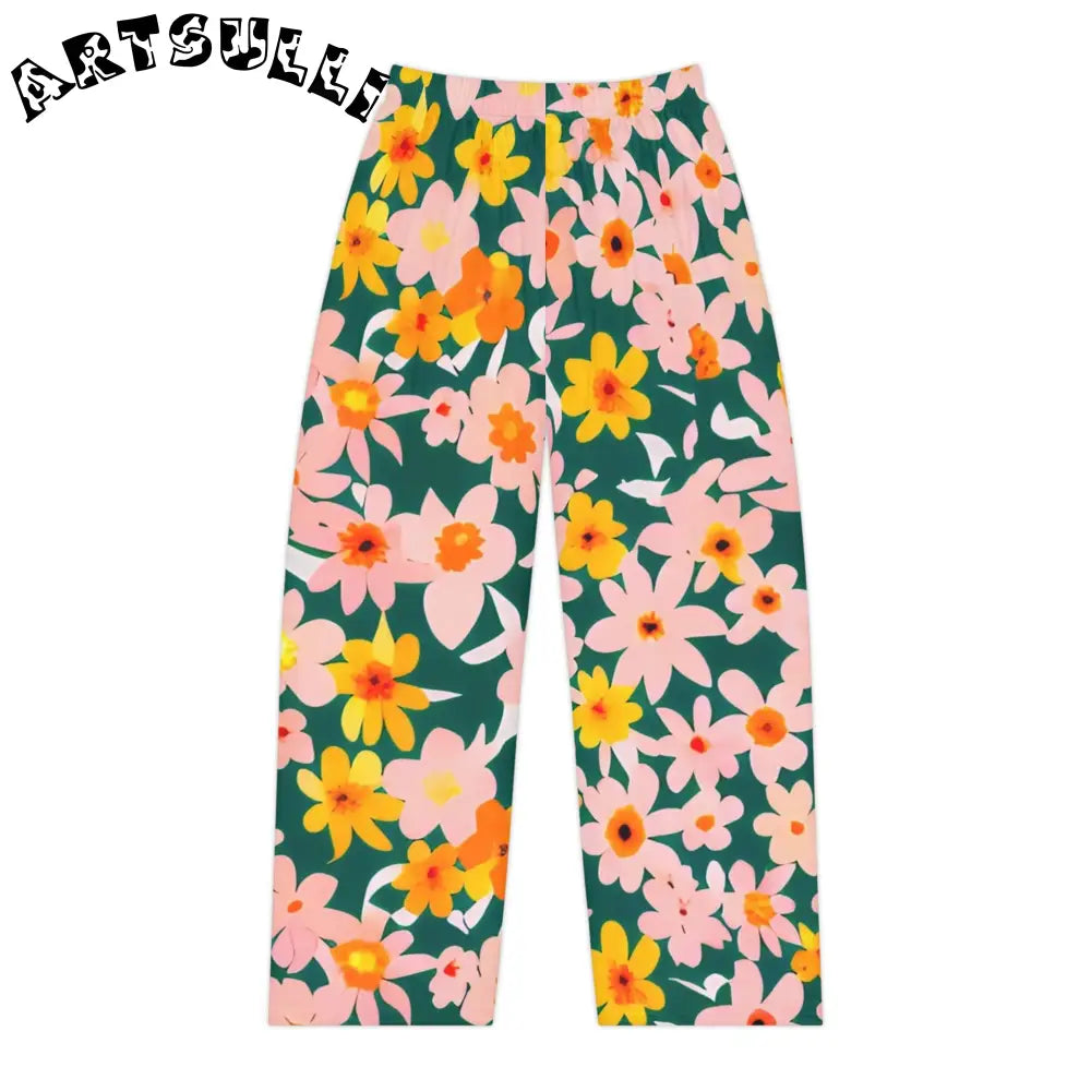 Women's Pajama Pants (AOP), Artsulli - Art is Long, Life is Short, All Over Prints, Size, XS, , , , , 24116689076876514190