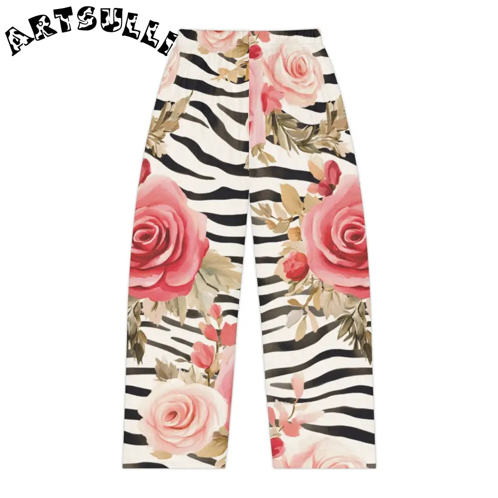 Women's Pajama Pants (AOP), Artsulli - Art is Long, Life is Short, All Over Prints, , , , , , , 