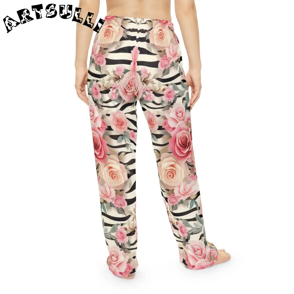 Women's Pajama Pants (AOP), Artsulli - Art is Long, Life is Short, All Over Prints, , , , , , , 