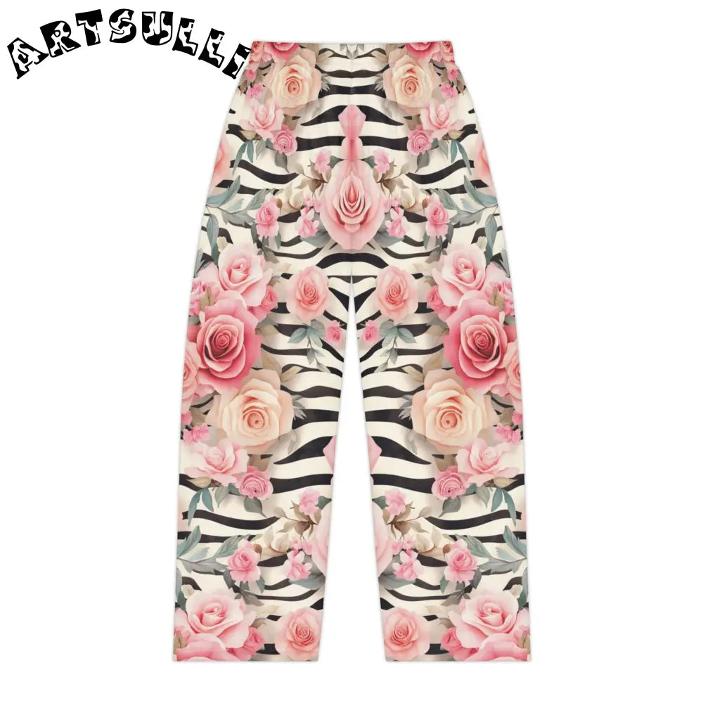 Women's Pajama Pants (AOP), Artsulli - Art is Long, Life is Short, All Over Prints, , , , , , , 