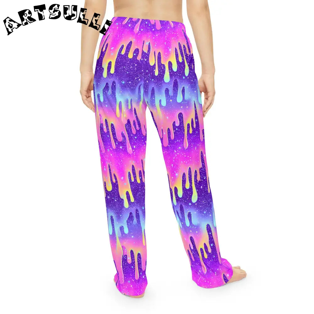 Women's Pajama Pants (AOP), Artsulli - Art is Long, Life is Short, All Over Prints, , , , , , , 