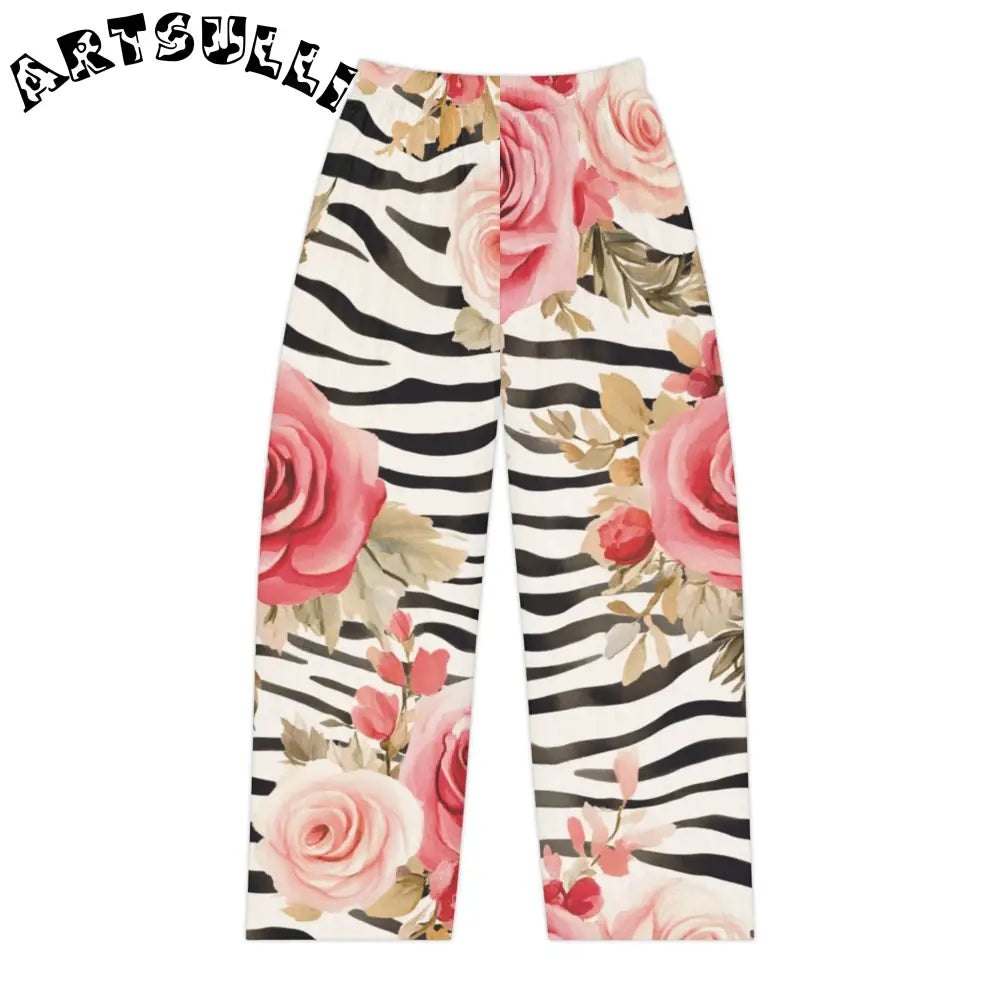 Women's Pajama Pants (AOP), Artsulli - Art is Long, Life is Short, All Over Prints, Size, XS, , , , , 29703205752744643203