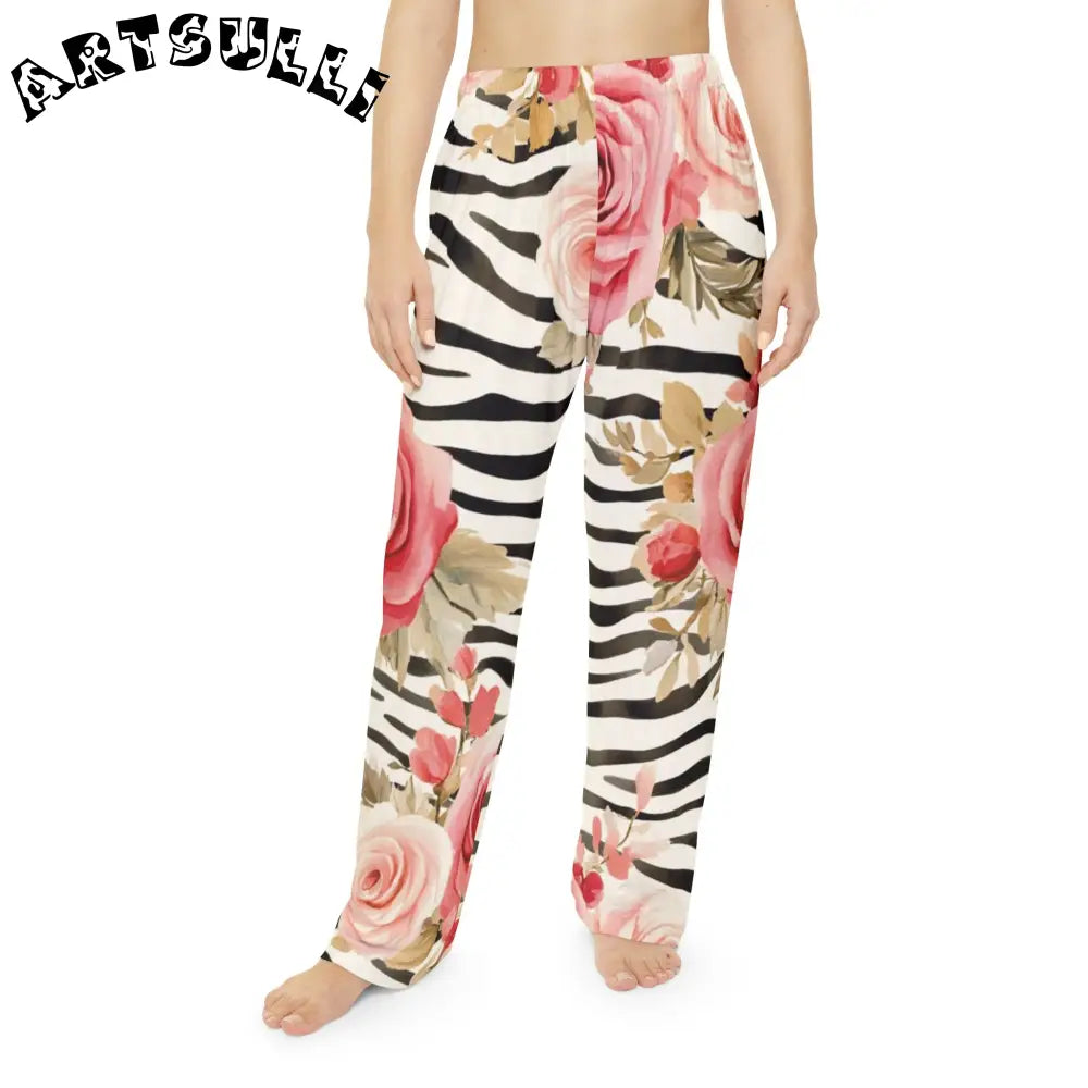 Women's Pajama Pants (AOP), Artsulli - Art is Long, Life is Short, All Over Prints, , , , , , , 