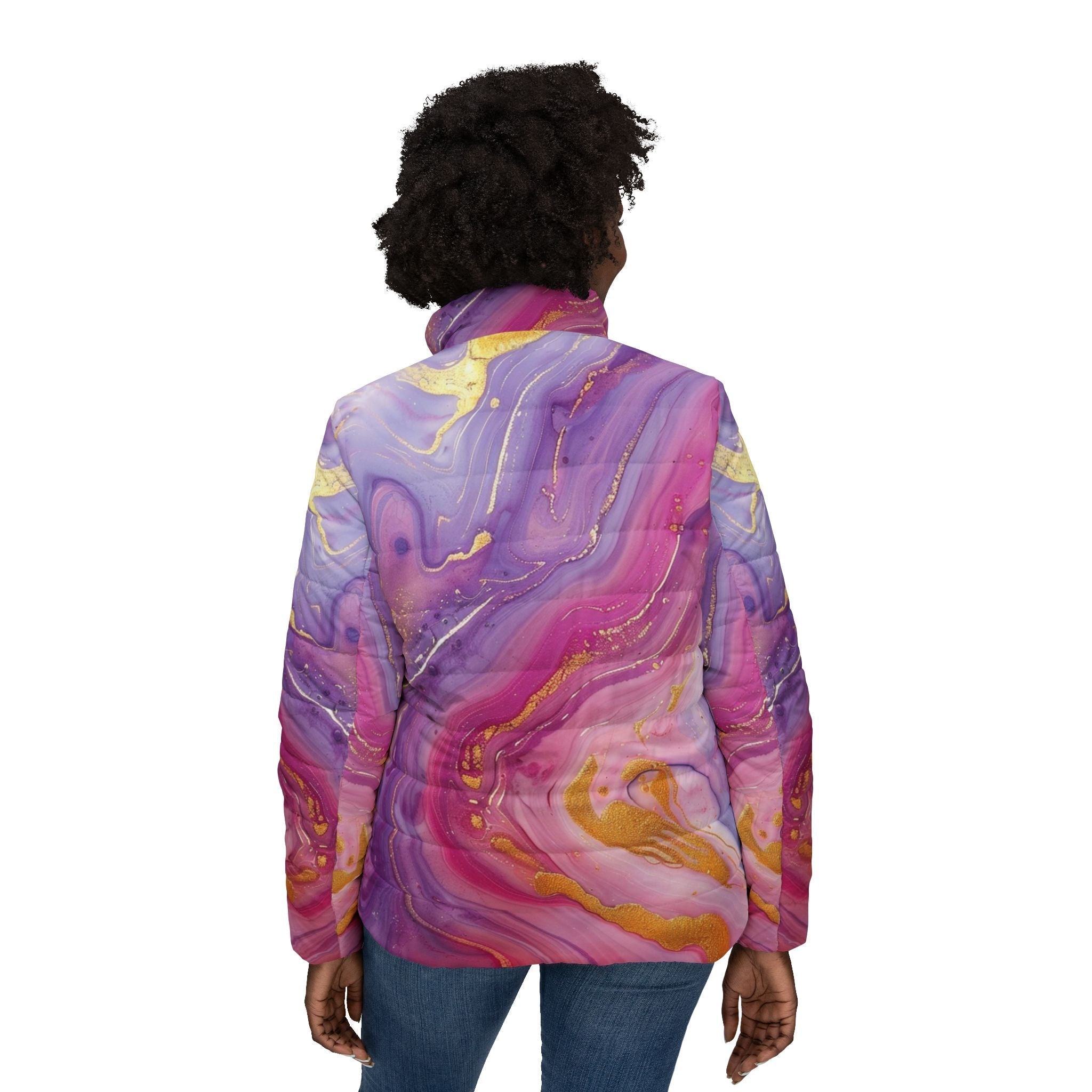 Printify Women’s Puffer Jacket (AOP) 2025