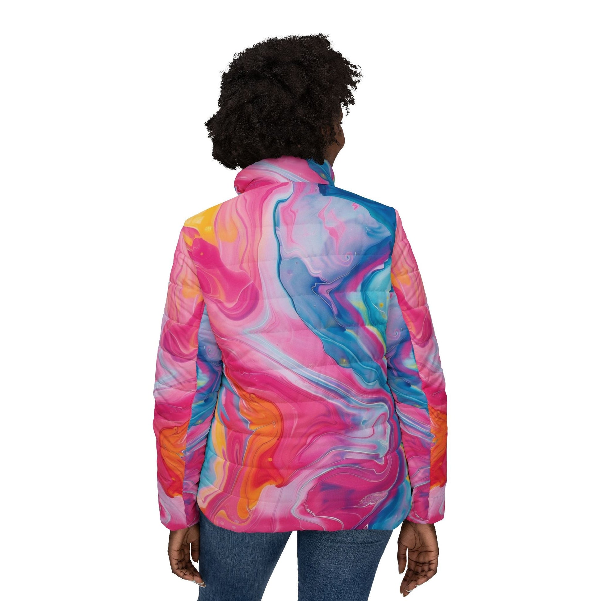 Printify Women’s Puffer Jacket (AOP) 2025
