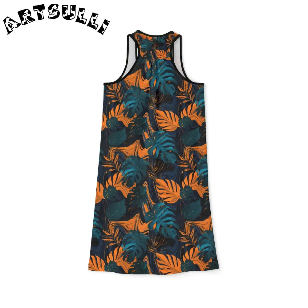 Women's Racerback Dress (AOP), Artsulli - Art is Long, Life is Short, Tank Top, , , , , , , 
