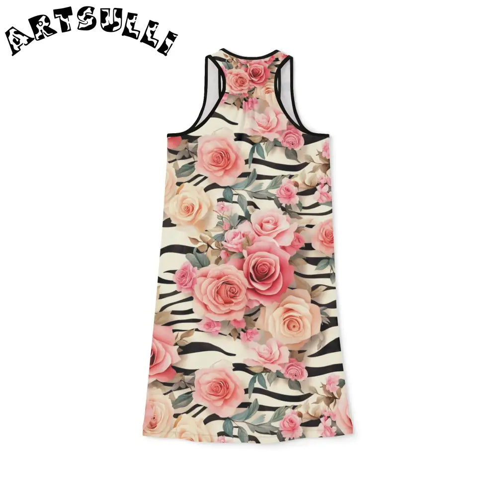 Women's Racerback Dress (AOP), Artsulli - Art is Long, Life is Short, Tank Top, , , , , , , 