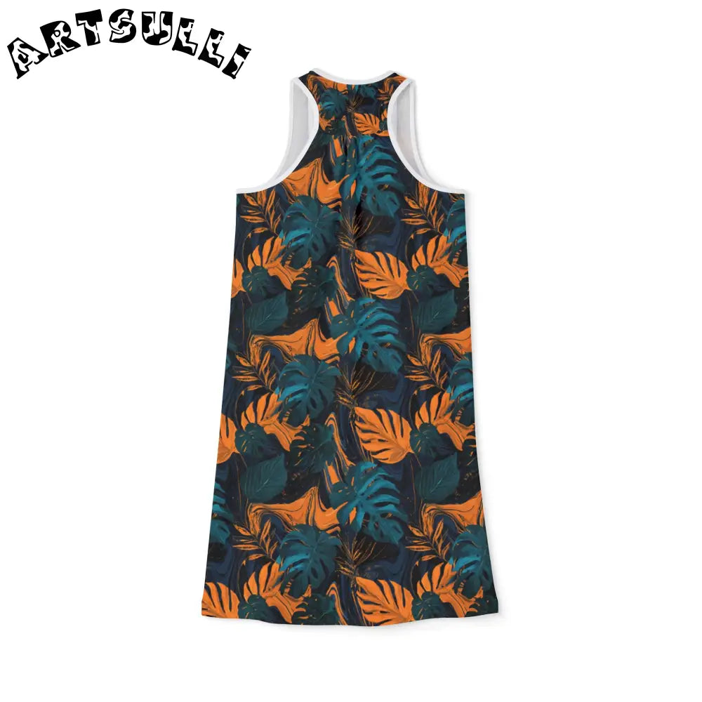Women's Racerback Dress (AOP), Artsulli - Art is Long, Life is Short, Tank Top, , , , , , , 