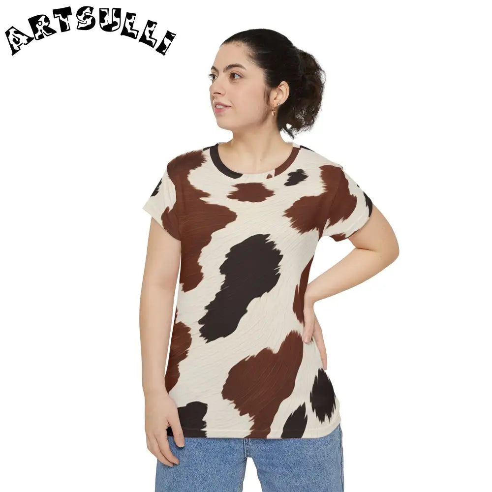Women's Short Sleeve Shirt (AOP), Artsulli - Art is Long, Life is Short, All Over Prints, , , , , , , 
