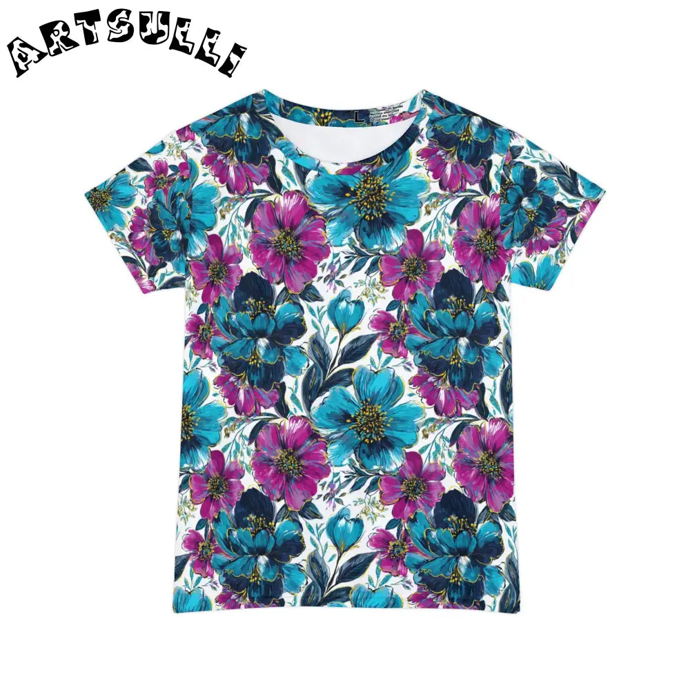 Women's Short Sleeve Shirt (AOP), Artsulli - Art is Long, Life is Short, All Over Prints, Size, XS, , , , , 12190619763195698248