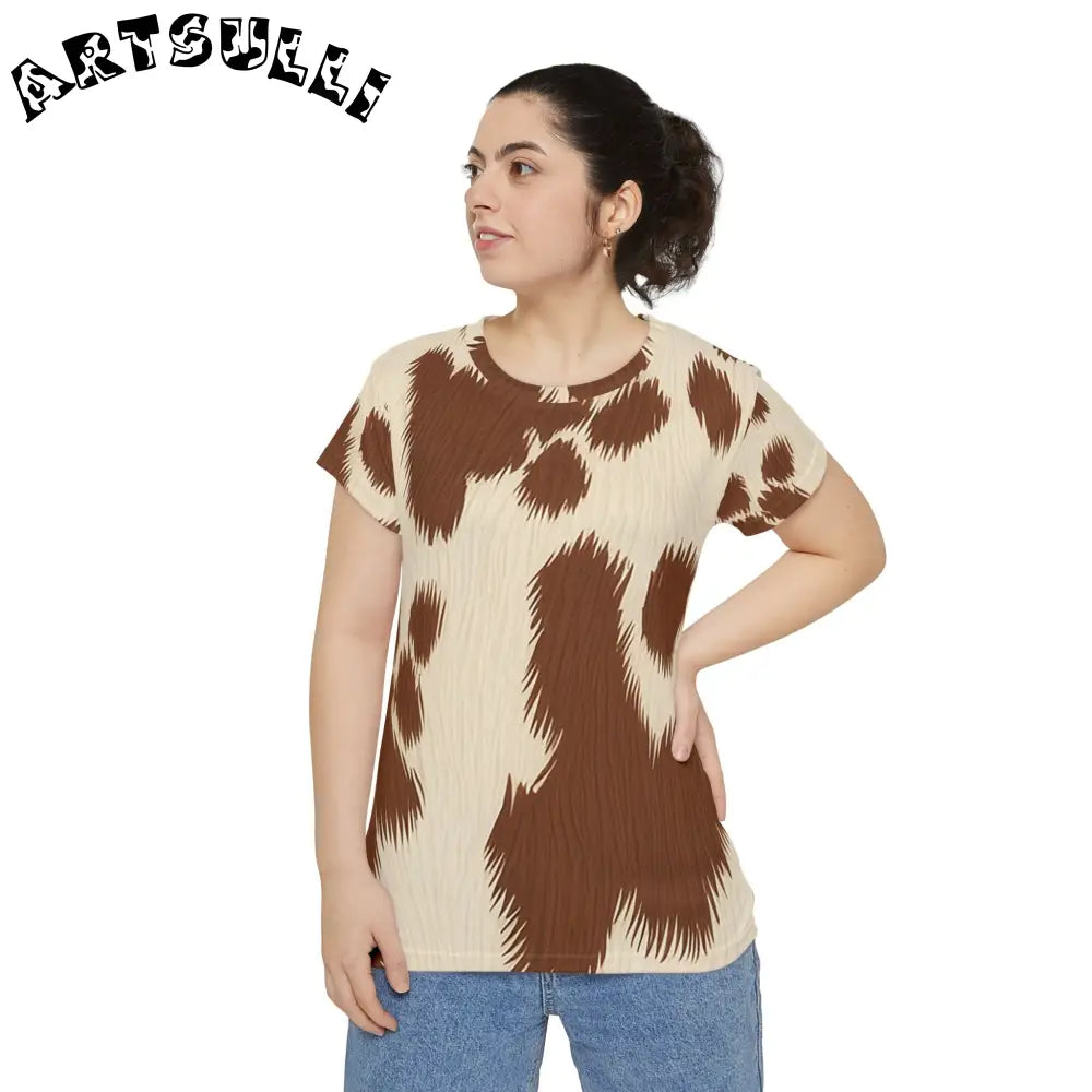 Women's Short Sleeve Shirt (AOP), Artsulli - Art is Long, Life is Short, All Over Prints, , , , , , , 