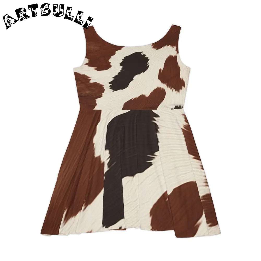 Women's Skater Dress (AOP), Artsulli - Art is Long, Life is Short, All Over Prints, , , , , , , 