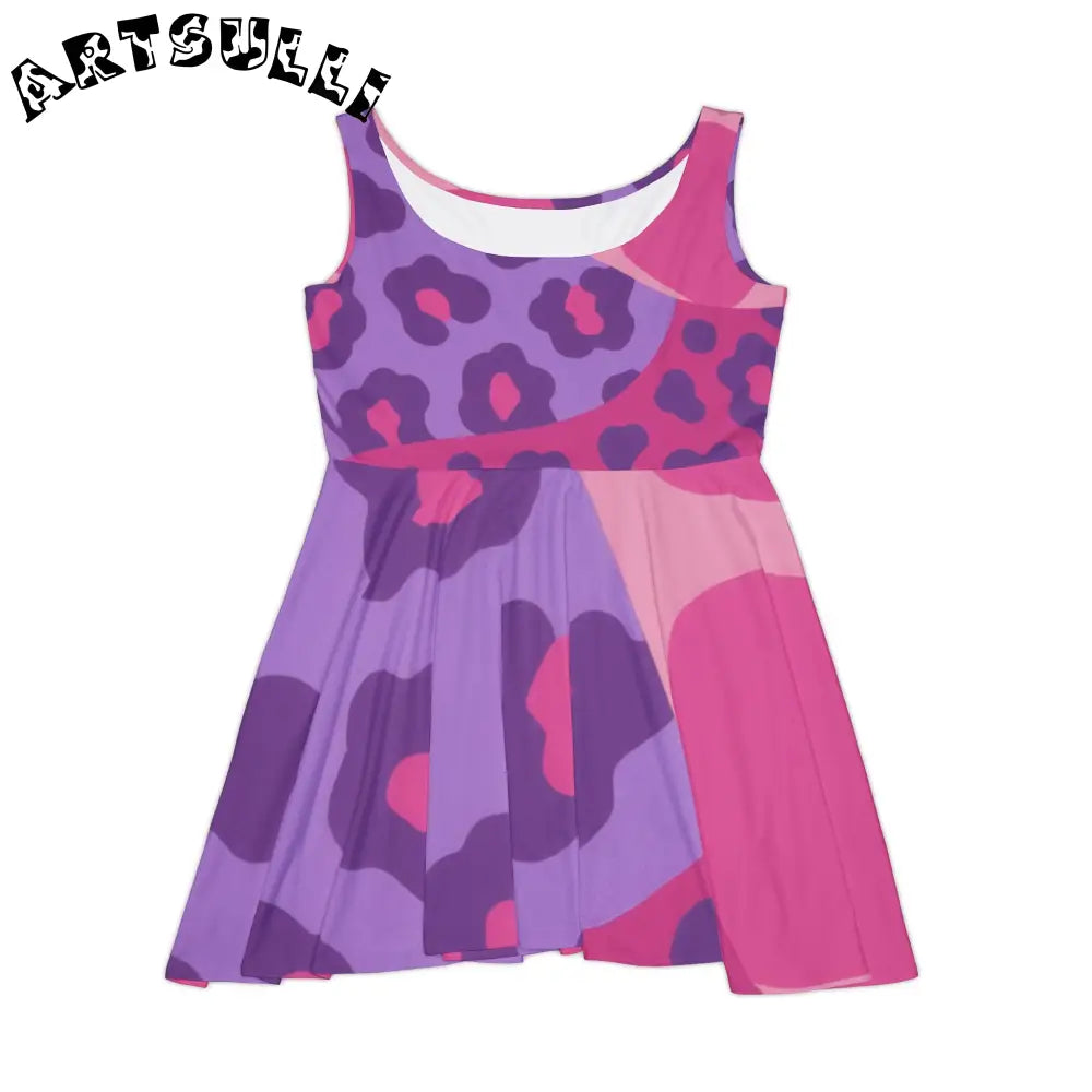 Women's Skater Dress (AOP), Artsulli - Art is Long, Life is Short, All Over Prints, Size, XS, , , , , 12269593652896938217