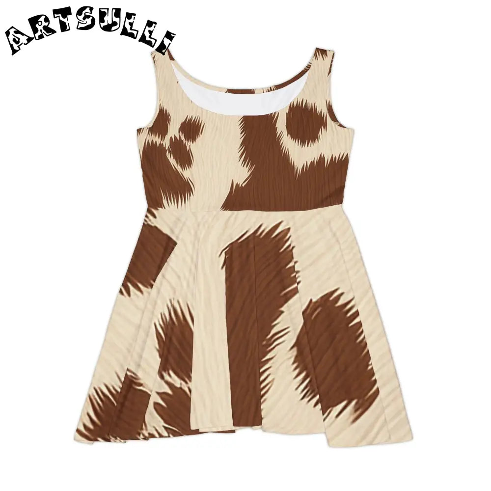 Women's Skater Dress (AOP), Artsulli - Art is Long, Life is Short, All Over Prints, Size, XS, , , , , 76159568100817568874