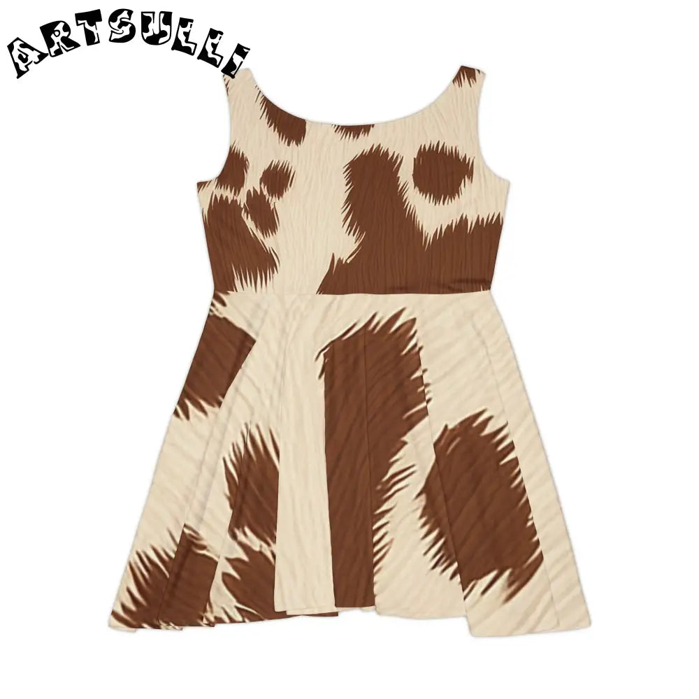 Women's Skater Dress (AOP), Artsulli - Art is Long, Life is Short, All Over Prints, , , , , , , 
