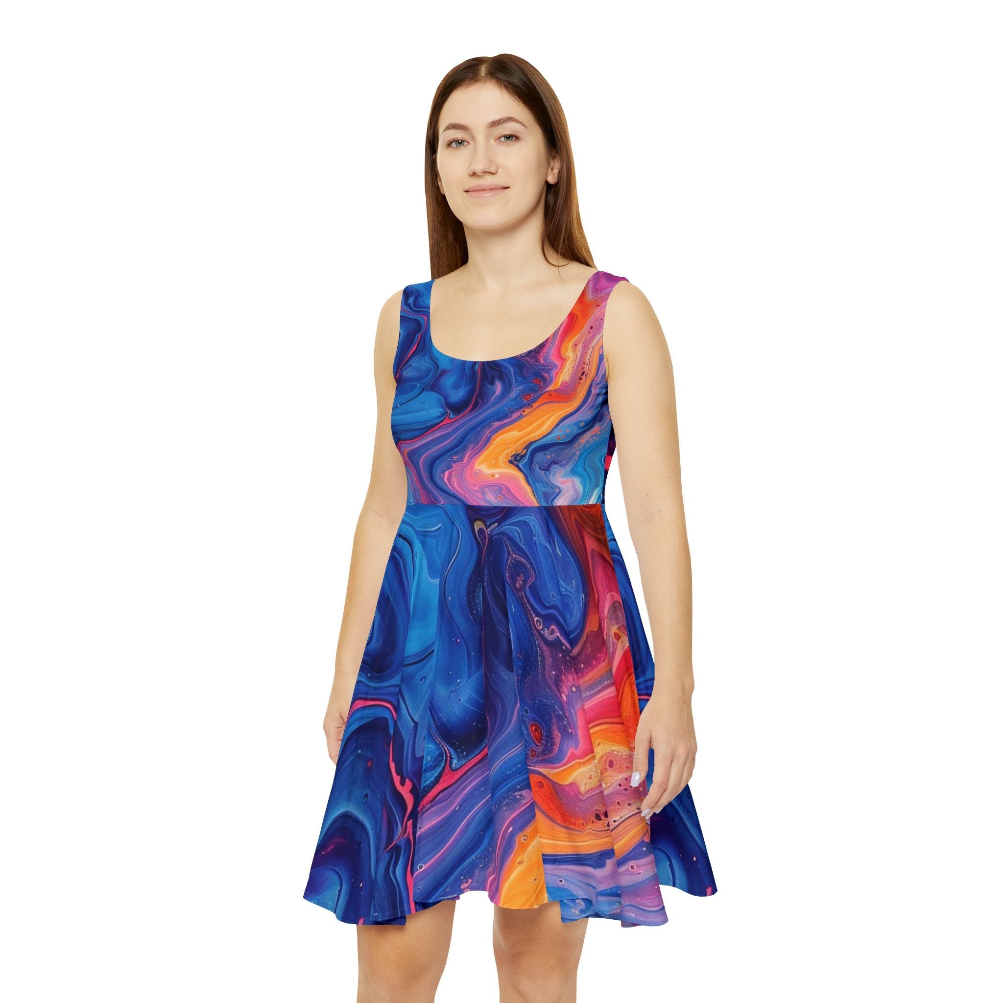 Printify Women’s Skater Dress (AOP) 2025