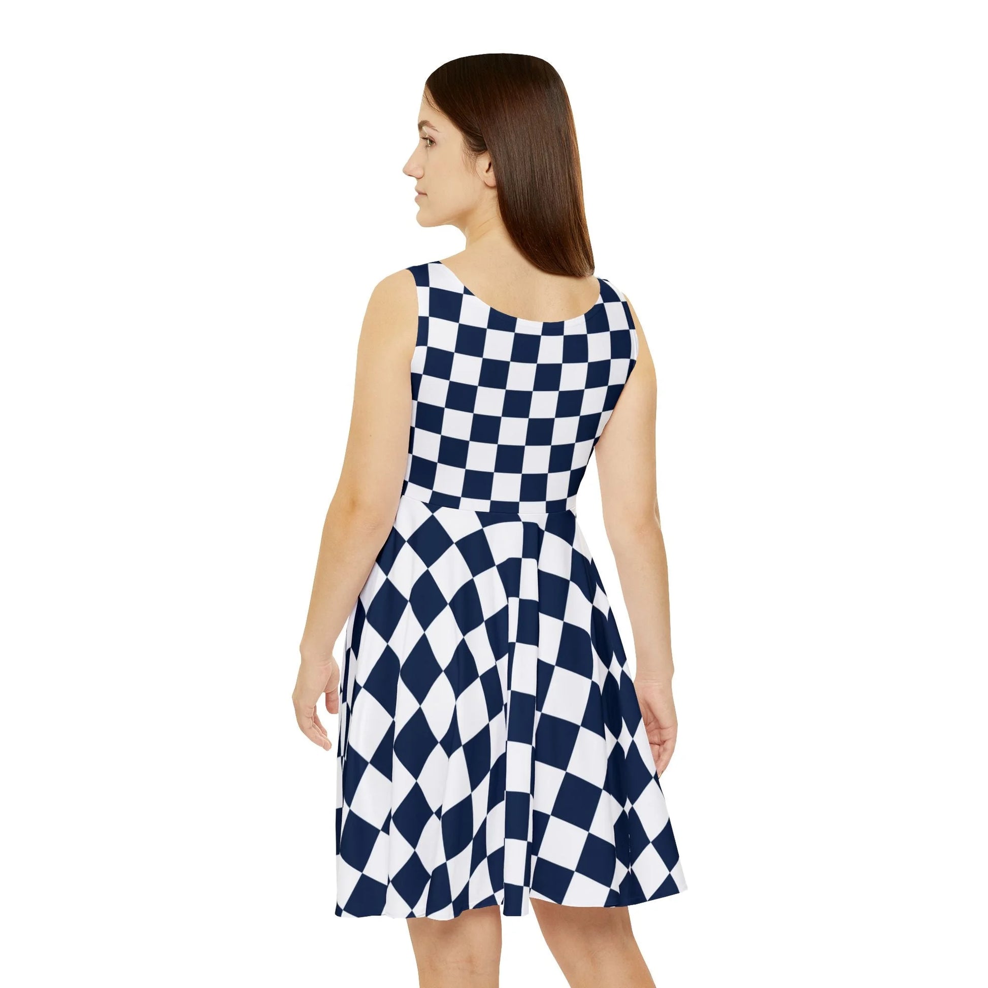 Women's Skater Dress (AOP), Artsulli - Art is Long, Life is Short, All Over Prints, , , , , , , 