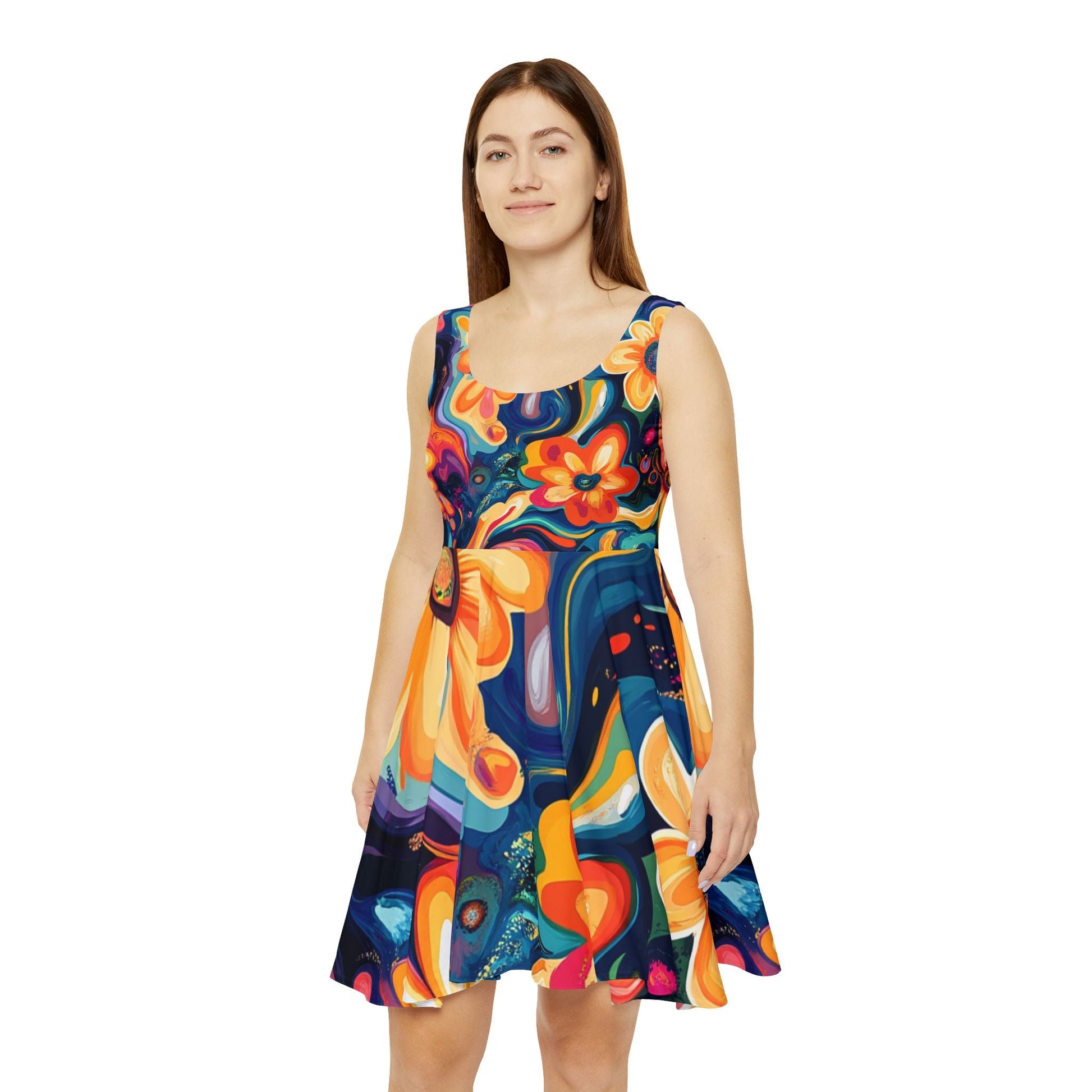 Printify Women’s Skater Dress (AOP) 2025