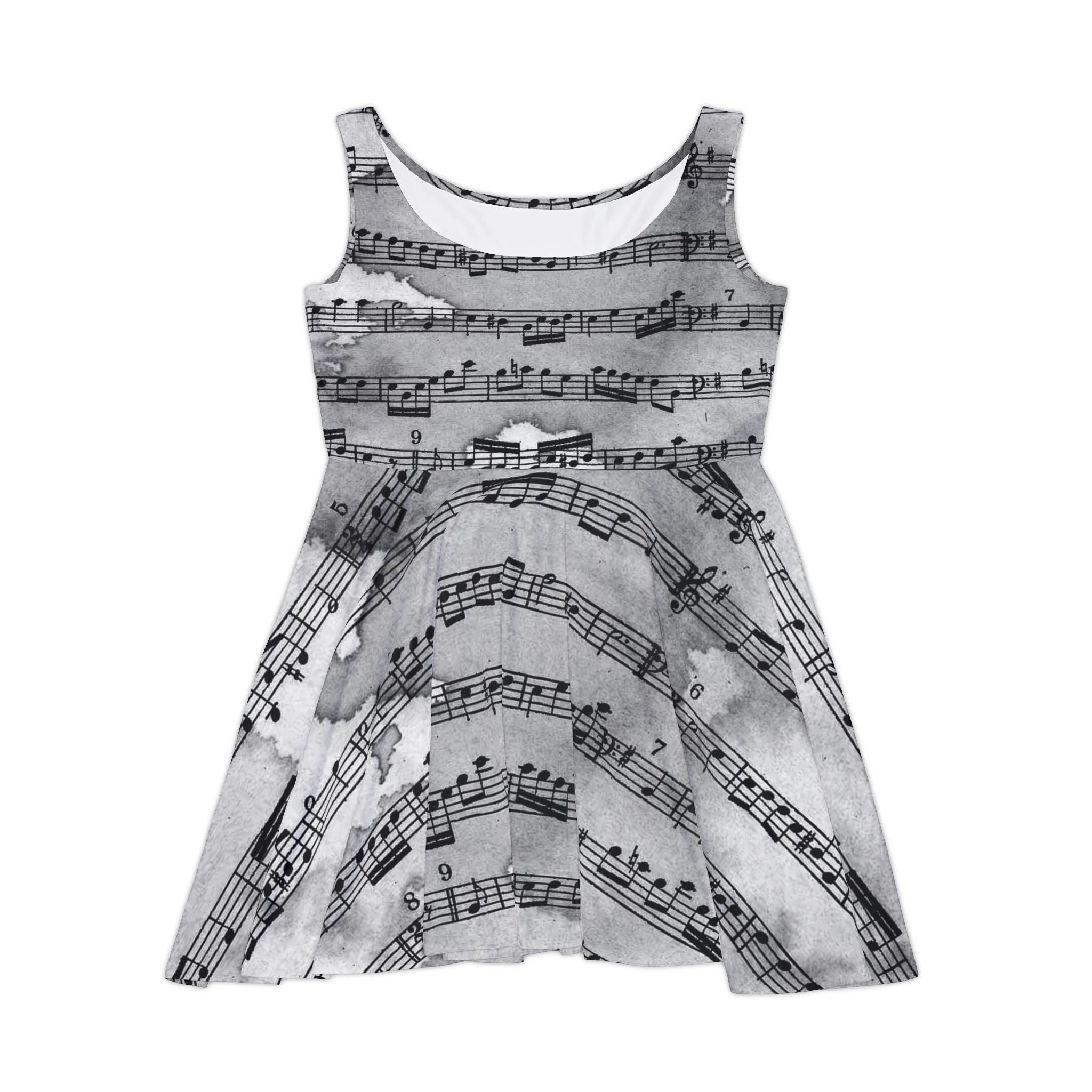 Women's Skater Dress (AOP), Artsulli - Art is Long, Life is Short, All Over Prints, Size, XS, , , , , 30573199874087357366