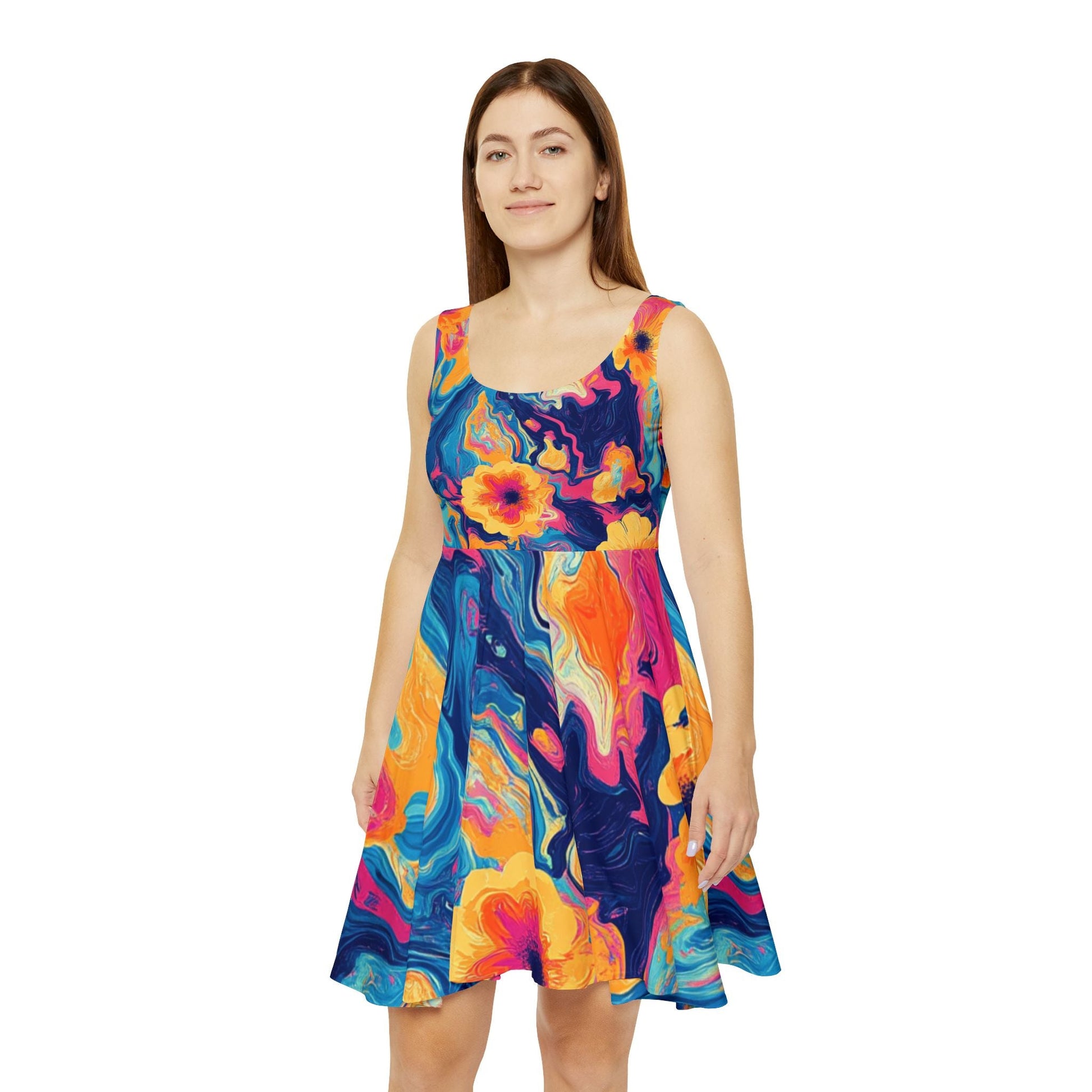 Printify Women’s Skater Dress (AOP) 2025