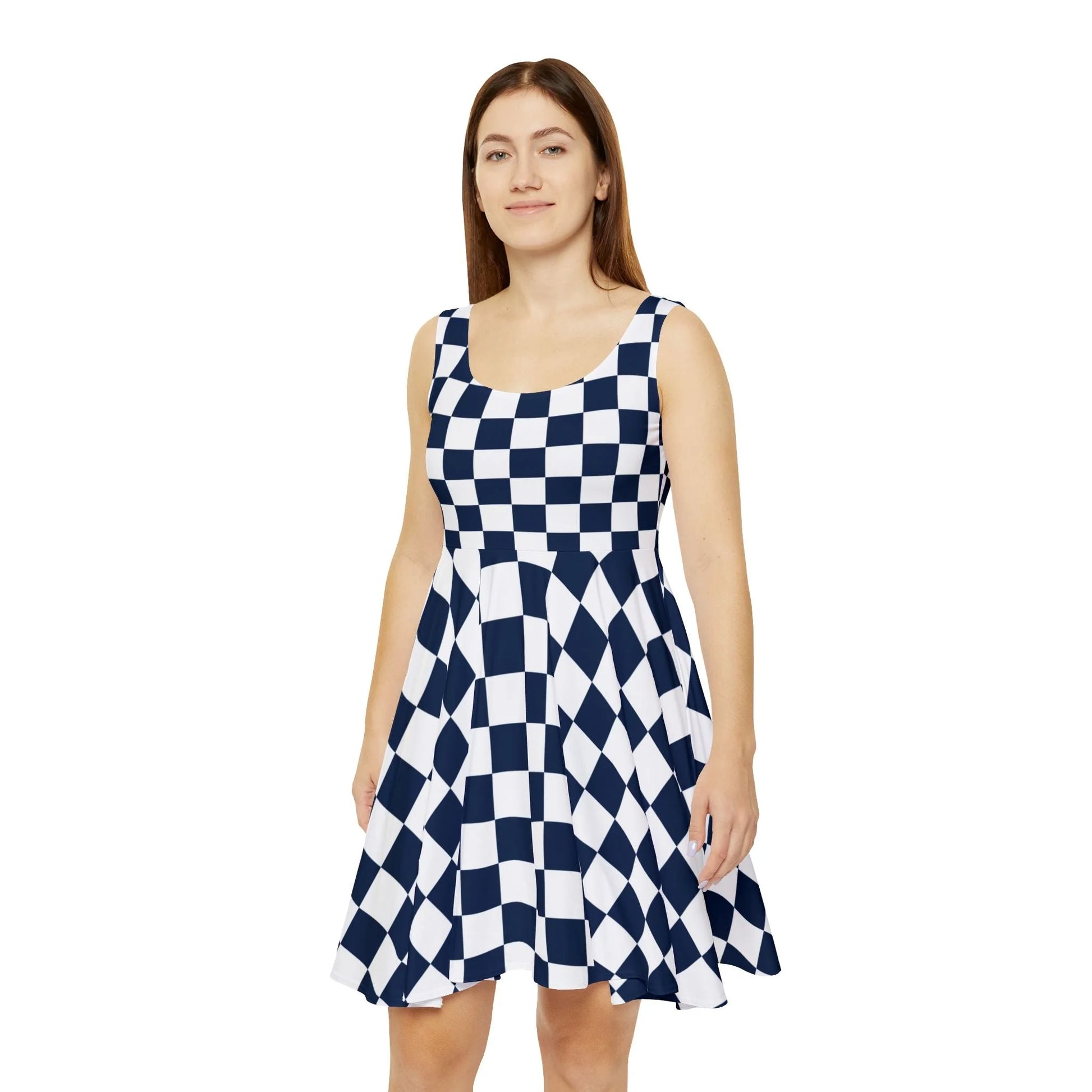 Women's Skater Dress (AOP), Artsulli - Art is Long, Life is Short, All Over Prints, , , , , , , 