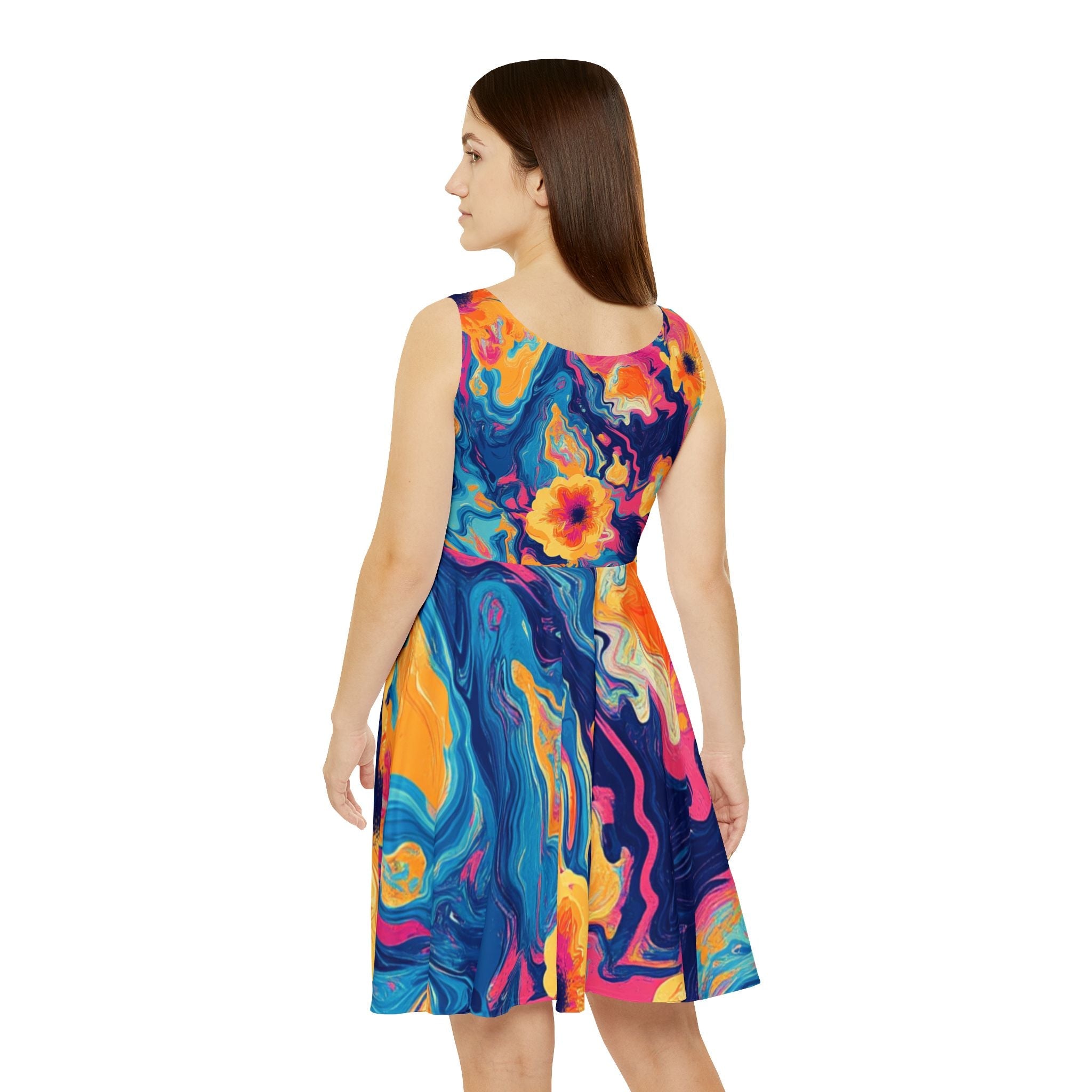 Printify Women’s Skater Dress (AOP) 2025